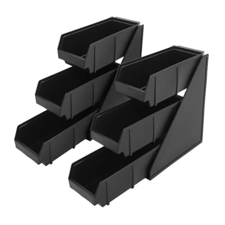 6 Compartment Serve Condiment Bin, 3-Tier Self Serve Countertop Condiment Organizer, Countertop/Wall Mount Plastic Containers S
6 Compartment Serve Condiment Bin, 3-Tier Self Serve Countertop Condiment Organizer, Countertop/Wall Mount Plastic Containers S