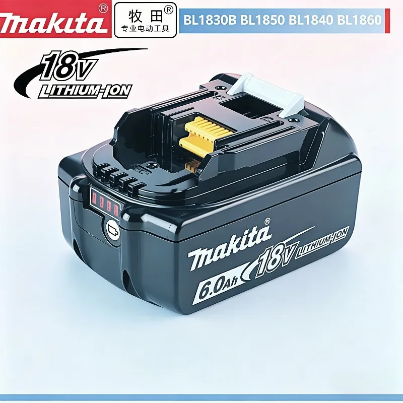 2026 Upgraded Makita6.0Ah Li-ion Battery with LED Lndicator,1600 Cycles,Fast Charge,Replacement for 18V LXT Cordless Power Tools
2026 Upgraded Makita6.0Ah Li-ion Battery with LED Lndicator,1600 Cycles,Fast Charge,Replacement for 18V LXT Cordless Power Tools