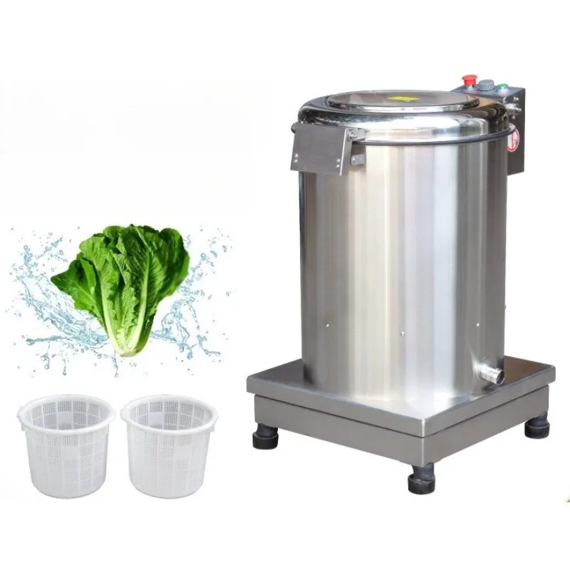 Large-capacity Vegetable Centrifuge Stainless Steel Spin Dryer Commercial Food Washing and Drying Machine
Large-capacity Vegetable Centrifuge Stainless Steel Spin Dryer Commercial Food Washing and Drying Machine