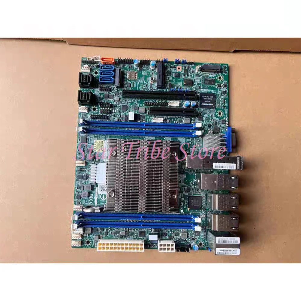 X11SDV-4C-TP8F Процессор Xeon D-2123IT DDR4 2133 МГц Flex ATX 4 * SATA3 Порт для материнской платы Supermicro
X11SDV-4C-TP8F Процессор Xeon D-2123IT DDR4 2133 МГц Flex ATX 4 * SATA3 Порт для материнской платы Supermicro