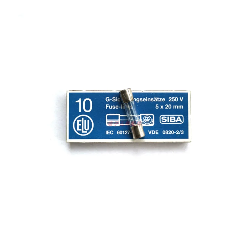 (10pcs)ELU slow glass tube/T2AL250V/179120/7000135 Original Germany SIBA 5*20 fuse 250V
(10pcs)ELU slow glass tube/T2AL250V/179120/7000135 Original Germany SIBA 5*20 fuse 250V