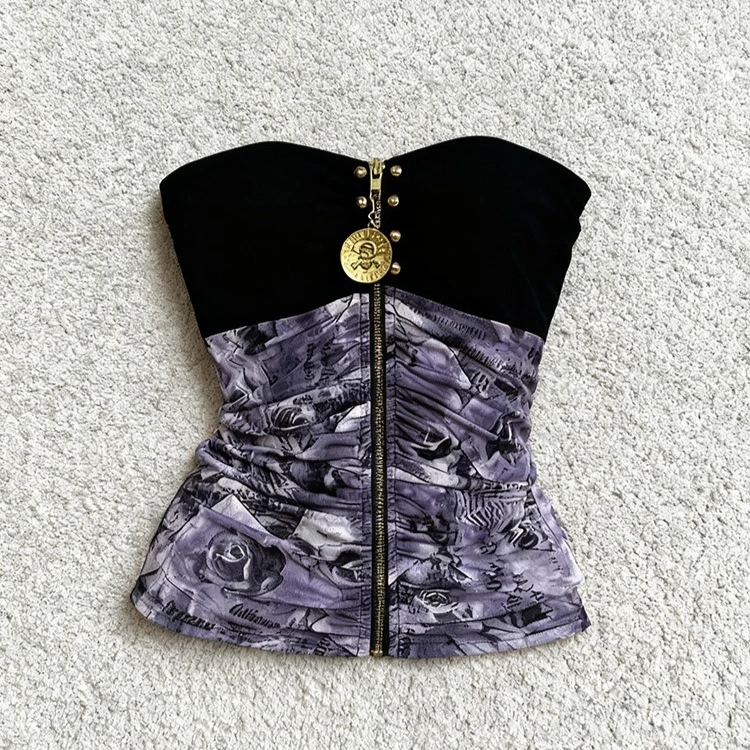 Летний винтажный корсет с принтом роз, женский топ Y2K Harajuku, модный жилет в стиле ретро, элегантный, милый, популярный, без черных, тонкий, новый
Летний винтажный корсет с принтом роз, женский топ Y2K Harajuku, модный жилет в стиле ретро, элегантный, милый, популярный, без черных, тонкий, новый