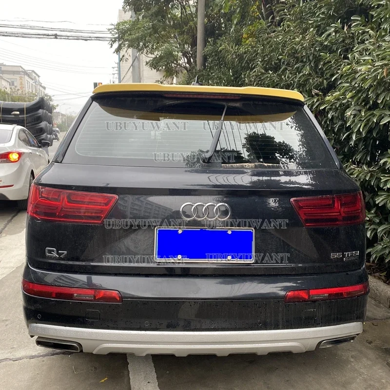 Для Audi Q7 2016 2017 2018 2019-2021 Высококачественный материал из углеродного волокна, задний спойлер, крыло, крышка багажника, Стайлинг автомобиля
Для Audi Q7 2016 2017 2018 2019-2021 Высококачественный материал из углеродного волокна, задний спойлер, крыло, крышка багажника, Стайлинг автомобиля