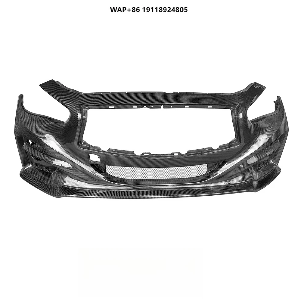 Q50 to Impul 537S Style Carbon Fiber Front Bumper for Q50 2013-2024
Q50 to Impul 537S Style Carbon Fiber Front Bumper for Q50 2013-2024