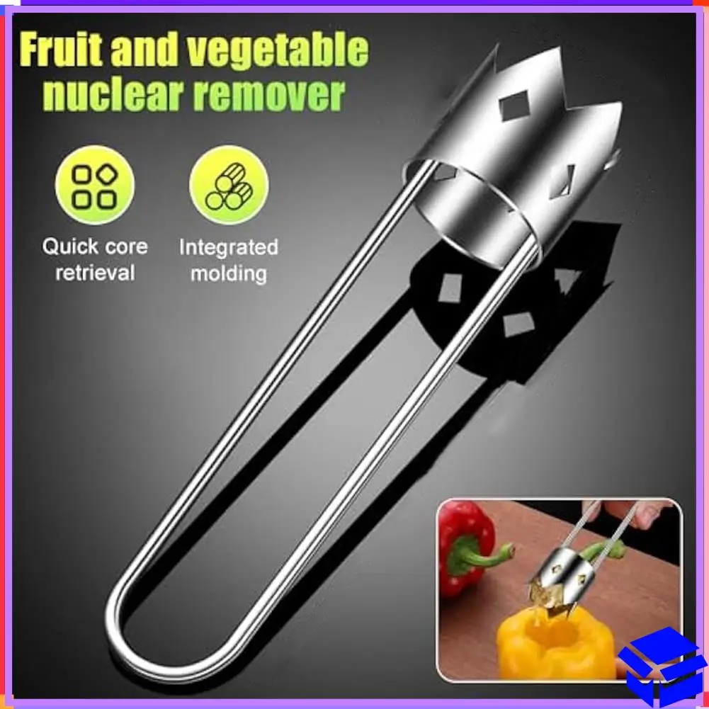 Reliable 5PCS Fruit & Vegetable Corer,Fruit Corer Tool Pepper Seed Corer Remover,Universal Stainless Steel Fruit Core Remover
Reliable 5PCS Fruit & Vegetable Corer,Fruit Corer Tool Pepper Seed Corer Remover,Universal Stainless Steel Fruit Core Remover