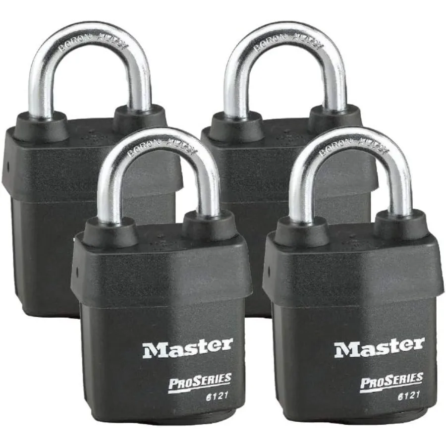 Четыре 4 навесных замка серии High Security Pro 6121NKA-4 с технологией BumpStop, идеально подходящие для промышленного применения, шкафчики для спортзала Const
Четыре 4 навесных замка серии High Security Pro 6121NKA-4 с технологией BumpStop, идеально подходящие для промышленного применения, шкафчики для спортзала Const