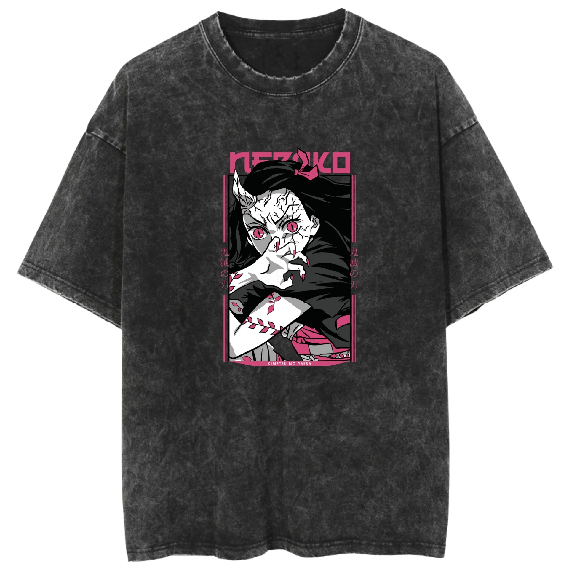 Washed Cotton Summer Demon Slayer Versatile Short Sleeve Men's and Women's T-Shirts Streetwear
Washed Cotton Summer Demon Slayer Versatile Short Sleeve Men's and Women's T-Shirts Streetwear