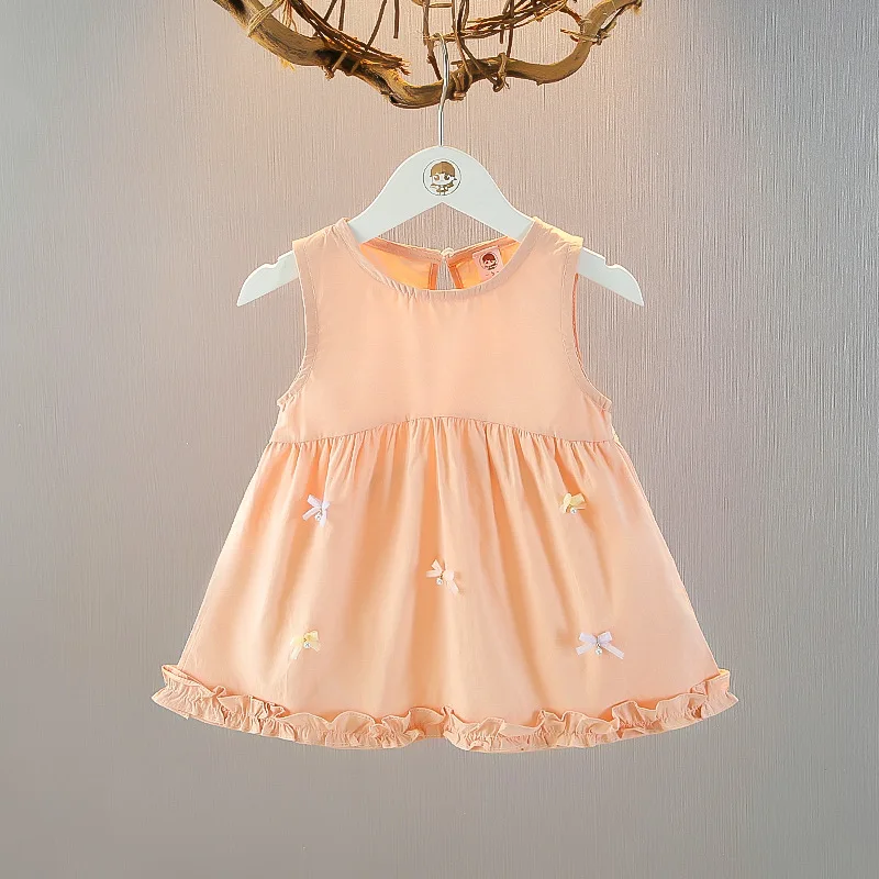 2025 Summer New Girl's A-class Pure Cotton Sweet Vest Skirt Baby Thin Cute Bow Skirt
2025 Summer New Girl's A-class Pure Cotton Sweet Vest Skirt Baby Thin Cute Bow Skirt