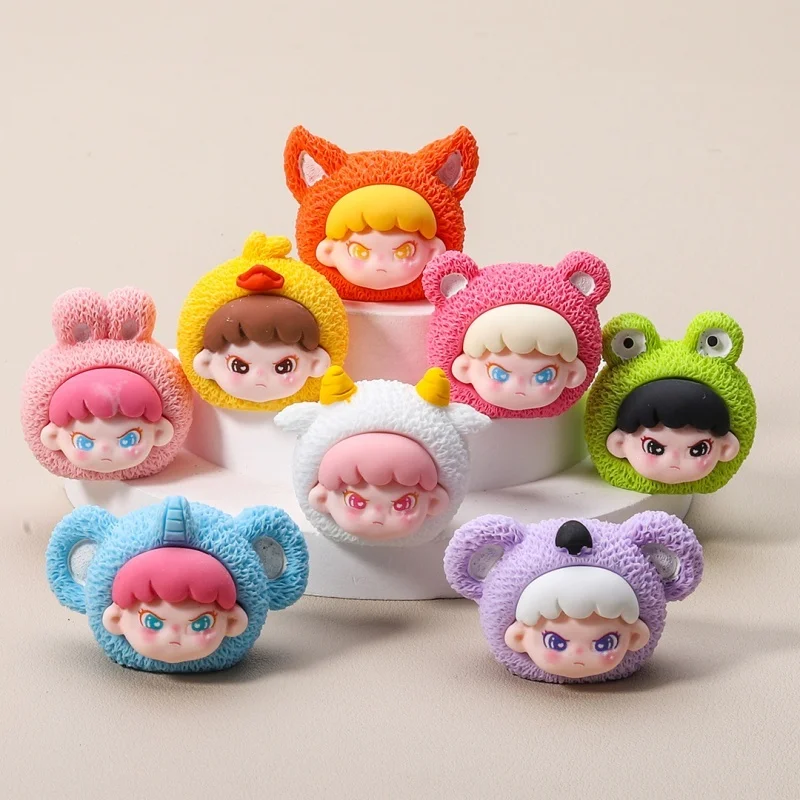 Cute blind box Animal big cousin DIY resin jewelry desktop car key chain pendant ornaments grain ornaments For Birthday Gift
Cute blind box Animal big cousin DIY resin jewelry desktop car key chain pendant ornaments grain ornaments For Birthday Gift