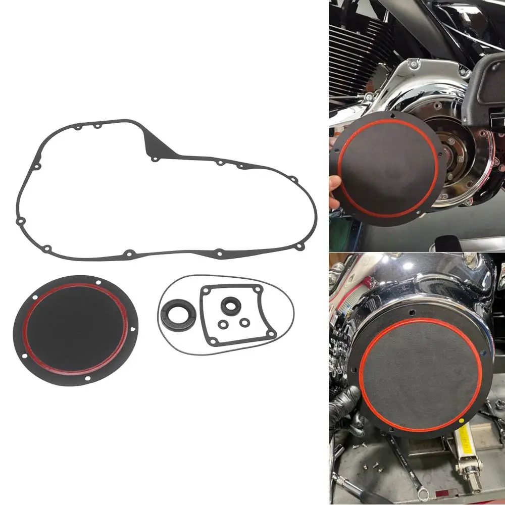 Motorcycle Engines Primary Clutch Cover Gasket Seal Kit For Harley Road King Electra Glide Ultra Classic FLHR FLHTC FLTR 1999-06
Motorcycle Engines Primary Clutch Cover Gasket Seal Kit For Harley Road King Electra Glide Ultra Classic FLHR FLHTC FLTR 1999-06