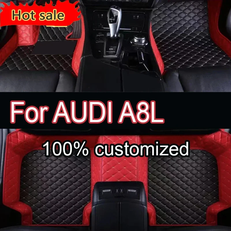 Утолщенные автомобильные коврики для AUDI A8L D3 4E W12 5seat 2006 ~ 2010, противогрязевые коврики, кожаные напольные коврики, коврики, детали интерьера автомобиля A
Утолщенные автомобильные коврики для AUDI A8L D3 4E W12 5seat 2006 ~ 2010, противогрязевые коврики, кожаные напольные коврики, коврики, детали интерьера автомобиля A