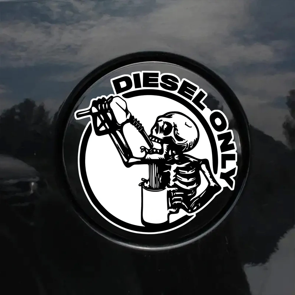 1pc Diesel Skeleton Funny Waterproof Vinyl Car Decal, Exterior Decorative Accessories, Used for Car, Motorcycle, Laptop 11x11cm
1pc Diesel Skeleton Funny Waterproof Vinyl Car Decal, Exterior Decorative Accessories, Used for Car, Motorcycle, Laptop 11x11cm