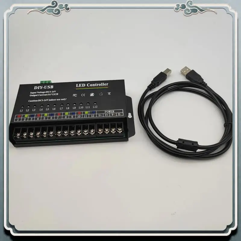 DIY Autonomous Programming Controller 12Way Programmable USB DIY LED RGB Controller For 3528 5050 Strip Module Easy Install
DIY Autonomous Programming Controller 12Way Programmable USB DIY LED RGB Controller For 3528 5050 Strip Module Easy Install