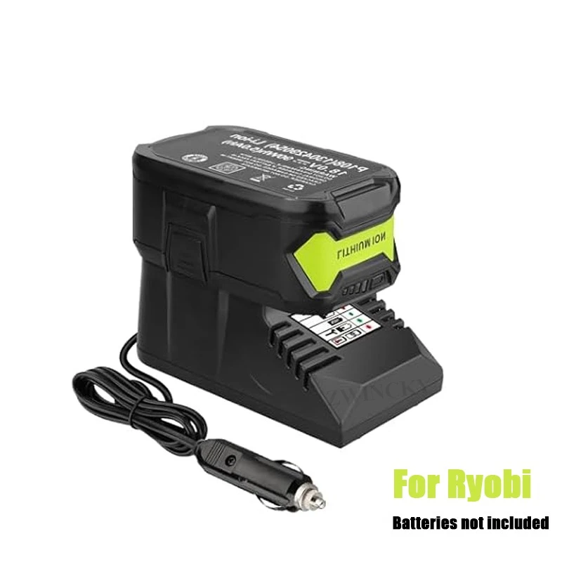 For Ryobi 18V Lithium-Ion Ni-Mh Battery Replacement Charger Portable Mini Fast Charger Car Charger Cigarette Lighter Plug
For Ryobi 18V Lithium-Ion Ni-Mh Battery Replacement Charger Portable Mini Fast Charger Car Charger Cigarette Lighter Plug