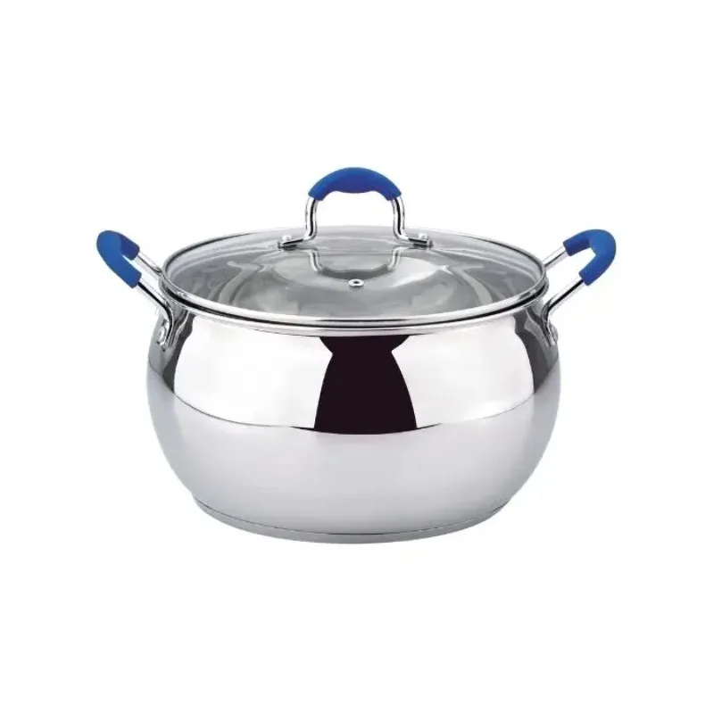 16Cm 18cm 20cm 22cm 24cm high quality kitchen belly shaped soup pot cooking soup pot stainless steel soup pot production
16Cm 18cm 20cm 22cm 24cm high quality kitchen belly shaped soup pot cooking soup pot stainless steel soup pot production