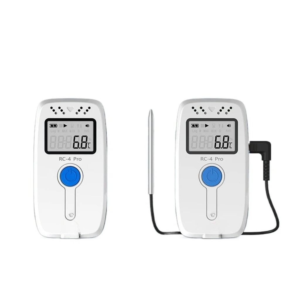 RC-4pro Temperature and Humidity Recorder, Pharmacy Refrigerator Thermometer, Special for Drug Monitoring and Transportation
RC-4pro Temperature and Humidity Recorder, Pharmacy Refrigerator Thermometer, Special for Drug Monitoring and Transportation