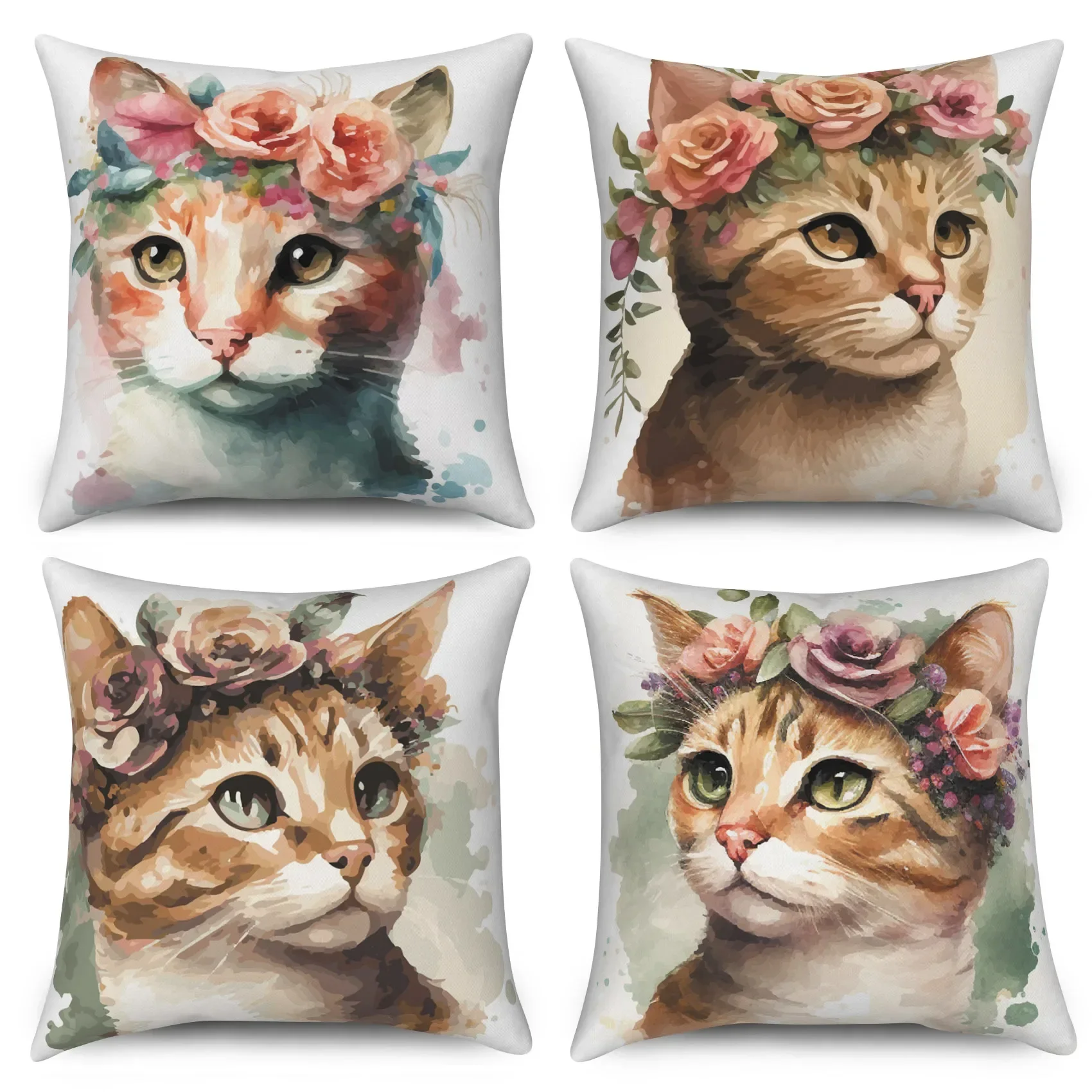 Modern Sofa Decorative Pillowcase Home Decor Set Cute Cat Cushion Cover Throw Pillow
Modern Sofa Decorative Pillowcase Home Decor Set Cute Cat Cushion Cover Throw Pillow