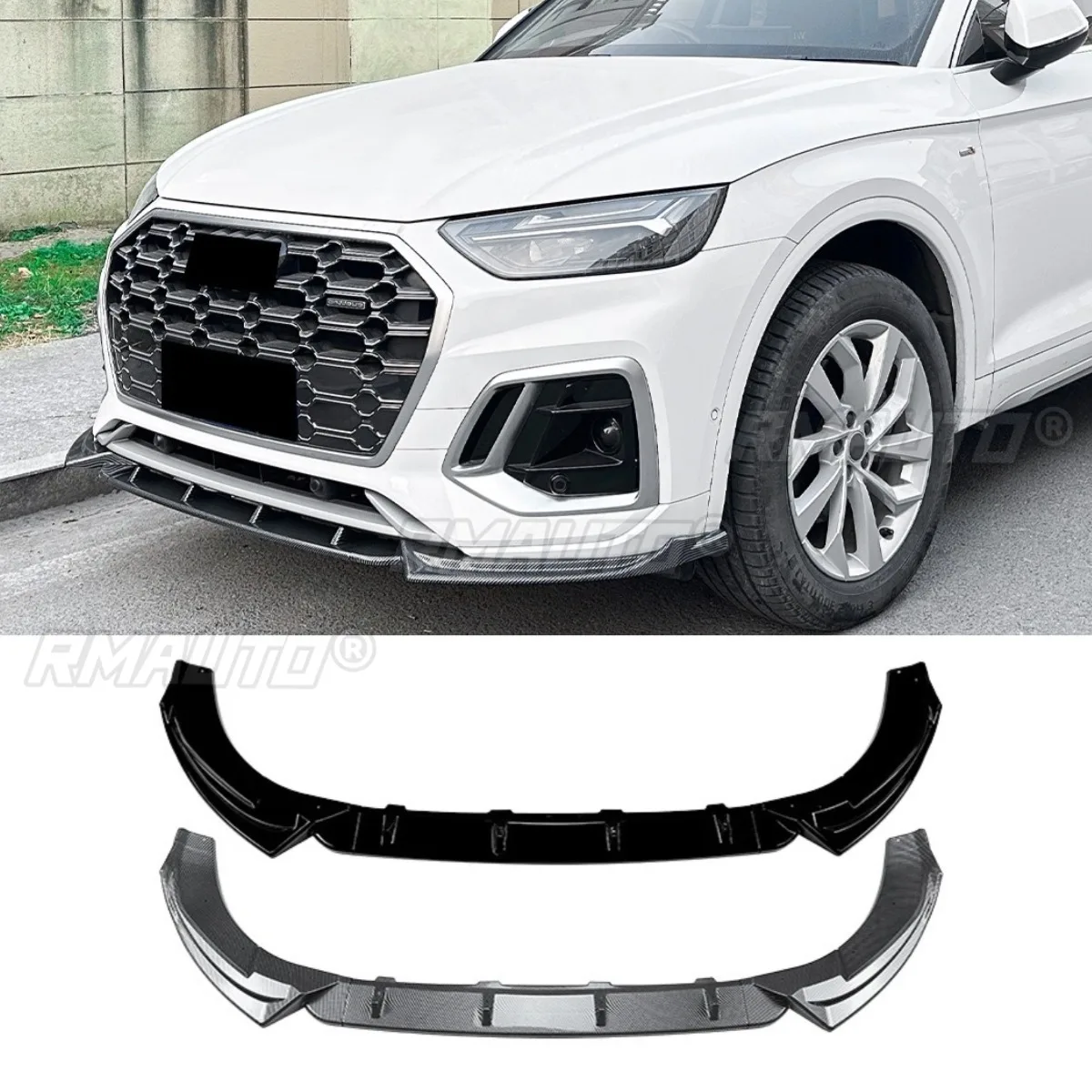 Car Front Bumper Spoiler Lip Diffuser Splitter Modification Part For Audi Q5 FY Sline Late Stage 2020-2024 Car Accessories
Car Front Bumper Spoiler Lip Diffuser Splitter Modification Part For Audi Q5 FY Sline Late Stage 2020-2024 Car Accessories