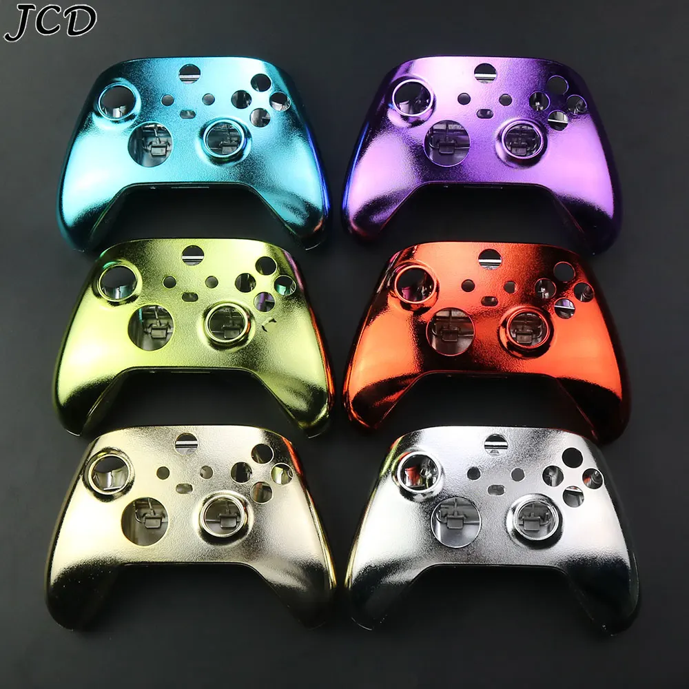 JCD Chrome Housing Shell For Xbox Series X S Controller Front Back Plating Protective Case Faceplate Cover Replacement
JCD Chrome Housing Shell For Xbox Series X S Controller Front Back Plating Protective Case Faceplate Cover Replacement