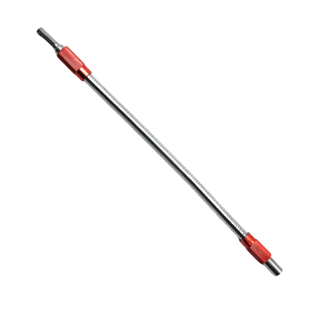 Flexible Drill Hose Drill Bit Extension 300mm Long 6.35mm Hex Size Electric Drills Compatible High Precision Metal Material
Flexible Drill Hose Drill Bit Extension 300mm Long 6.35mm Hex Size Electric Drills Compatible High Precision Metal Material