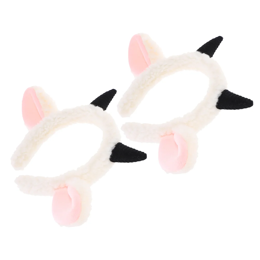 2 Pcs Headband Imitation Sheep Ears Party Cosplay Animal Headpiece Fabric Hair Hoop
2 Pcs Headband Imitation Sheep Ears Party Cosplay Animal Headpiece Fabric Hair Hoop