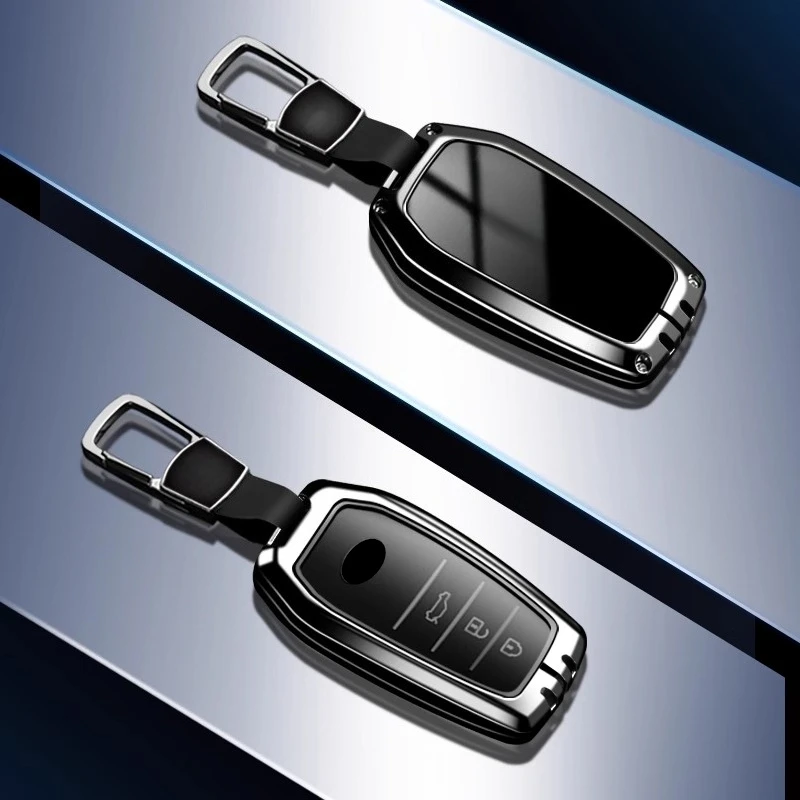 New Zinc Alloy Leather Car Key Case Cover Shell For Toyota CHR Hilux Fortuner Land Cruiser 200 Camry Corolla Crown RAV4 Highland 
New Zinc Alloy Leather Car Key Case Cover Shell For Toyota CHR Hilux Fortuner Land Cruiser 200 Camry Corolla Crown RAV4 Highland
