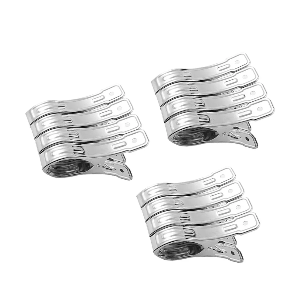 12 Pcs Stainless Steel Clip Collapsible Laundry Baskets Clothes Drying Clips Hanging Accessories Home Hanger Quilt Clamps
12 Pcs Stainless Steel Clip Collapsible Laundry Baskets Clothes Drying Clips Hanging Accessories Home Hanger Quilt Clamps