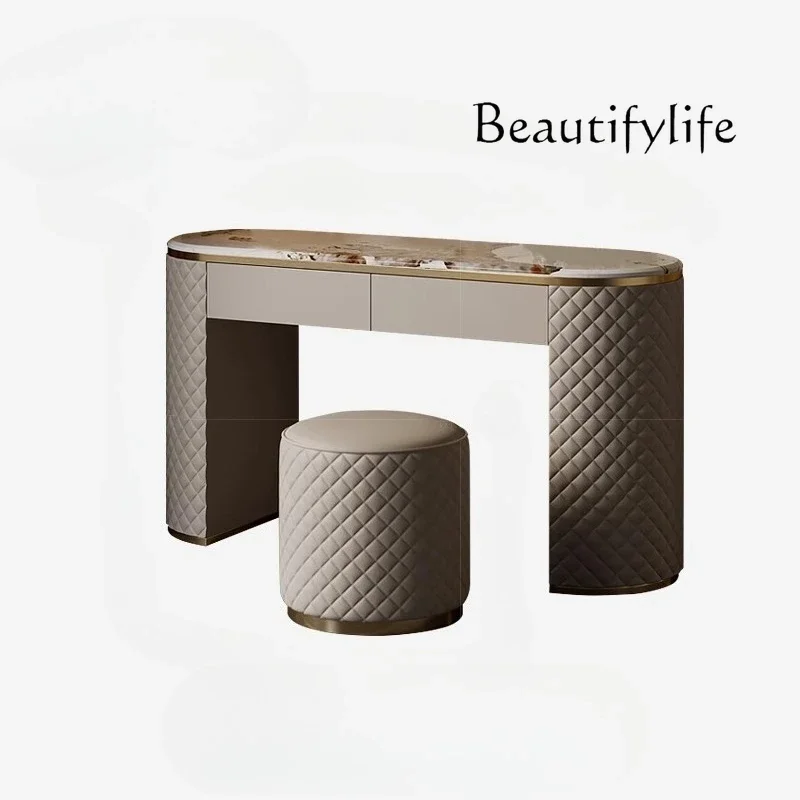 Light luxury dresser bedroom premium villa large flat marble fashion designer simple
Light luxury dresser bedroom premium villa large flat marble fashion designer simple
