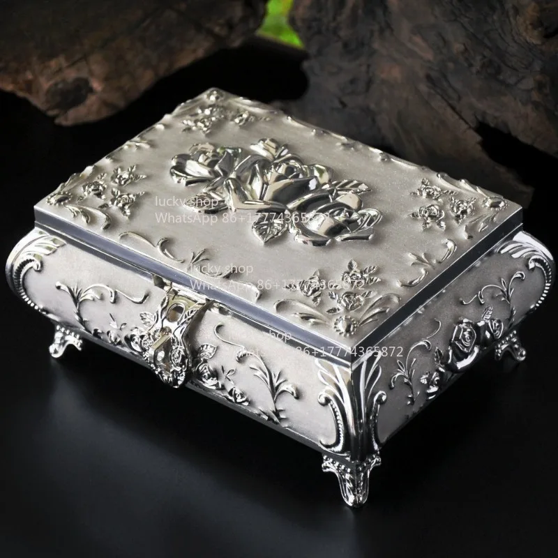 Diana Hand Jewelry Storage Box Vintage European Korean Princess
Diana Hand Jewelry Storage Box Vintage European Korean Princess