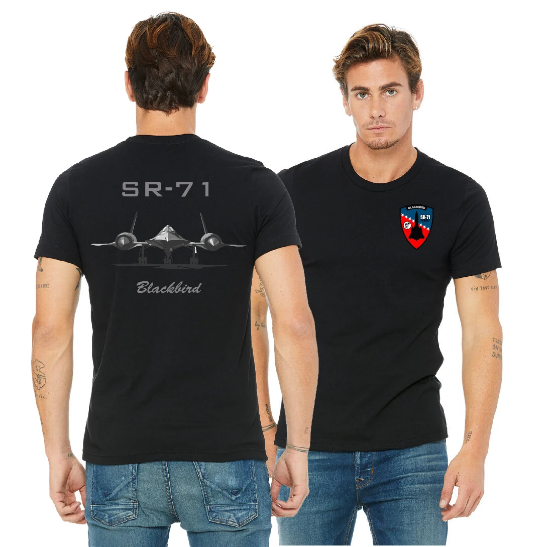 SR-71 Blackbird Squadron T-Shirt 100% Cotton O-Neck Short Sleeve Summer Casual Mens T-shirt Streetwear
SR-71 Blackbird Squadron T-Shirt 100% Cotton O-Neck Short Sleeve Summer Casual Mens T-shirt Streetwear
