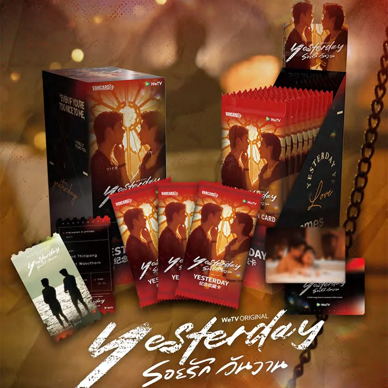 10Packs/Box Yesterday FortPeat Drama Photo Cards Fort Thitipong Peat Wasuthorn GR CR Collectible LOMO Cards Fans Gift
10Packs/Box Yesterday FortPeat Drama Photo Cards Fort Thitipong Peat Wasuthorn GR CR Collectible LOMO Cards Fans Gift
