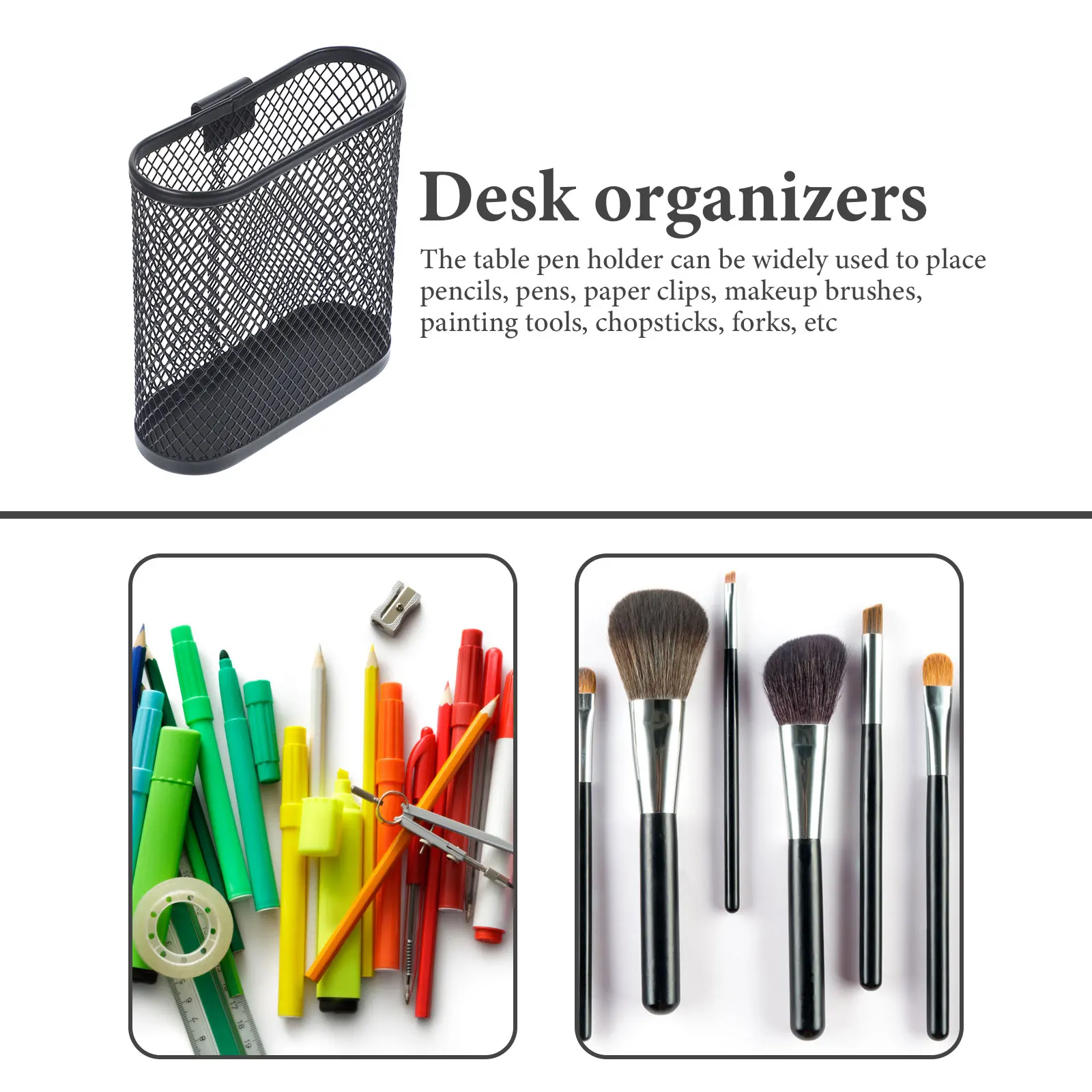 Iron Mesh Pen Holder Desk Organizer Office Supply Automatic Writing for Pencil Holders Supplies
Iron Mesh Pen Holder Desk Organizer Office Supply Automatic Writing for Pencil Holders Supplies