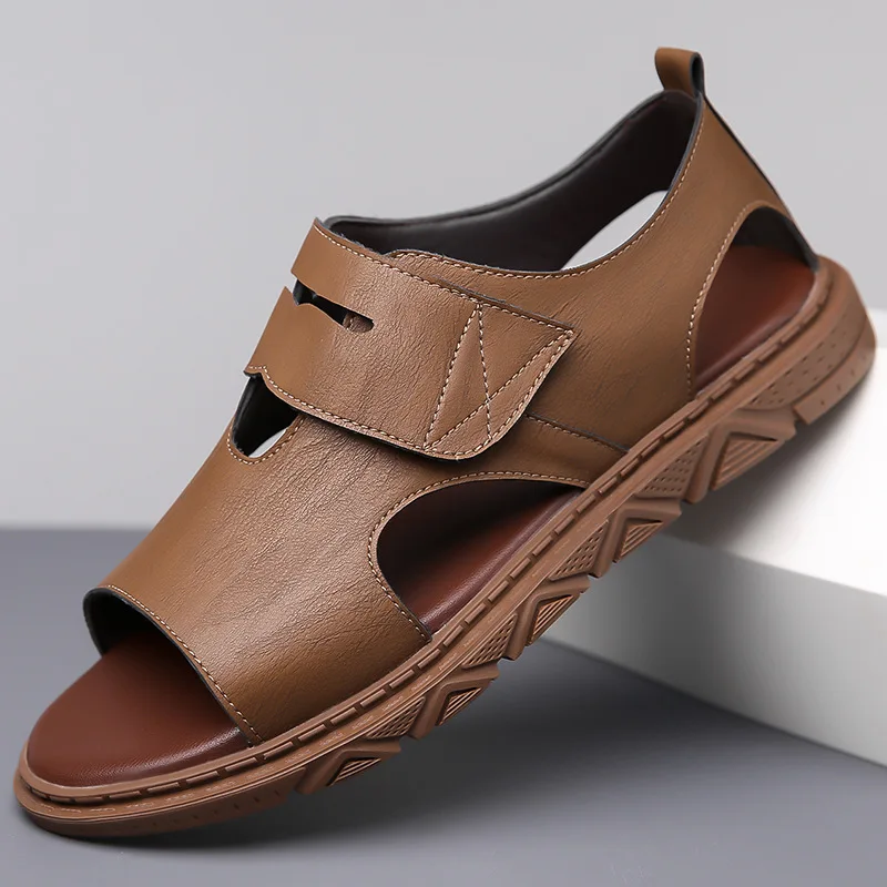 Summer New 2025 Casual Beach Shoes Breathable Trend Roman Leather Shoes Fashionable Comfortable Men Shoes Breathable Sandals
Summer New 2025 Casual Beach Shoes Breathable Trend Roman Leather Shoes Fashionable Comfortable Men Shoes Breathable Sandals