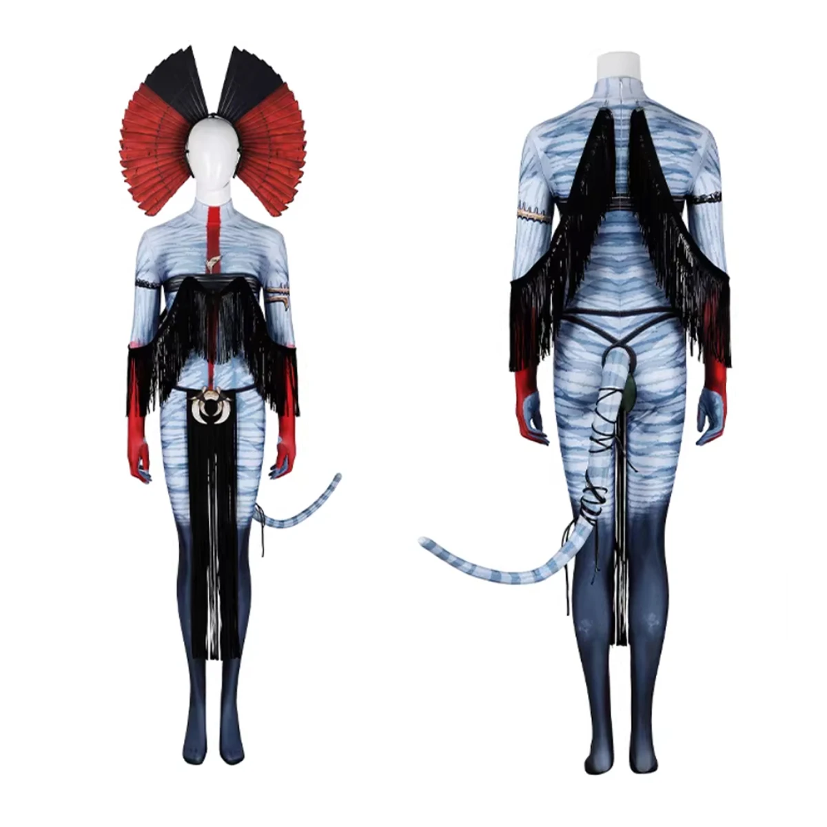 Varang Cosplay Bodysuit Avatar Fire and Ash Costume Full Set for Halloween
Varang Cosplay Bodysuit Avatar Fire and Ash Costume Full Set for Halloween