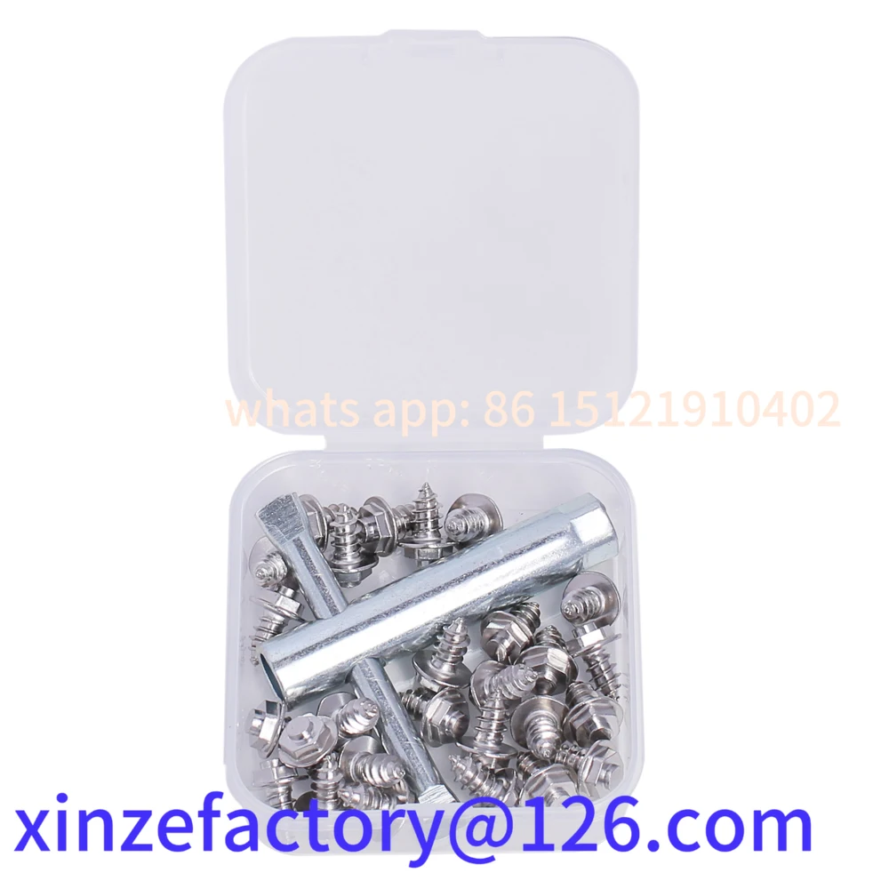 Be suitable for Screw-in for Wading Boots,26 Wading Boot Studs plus one tool
Be suitable for Screw-in for Wading Boots,26 Wading Boot Studs plus one tool