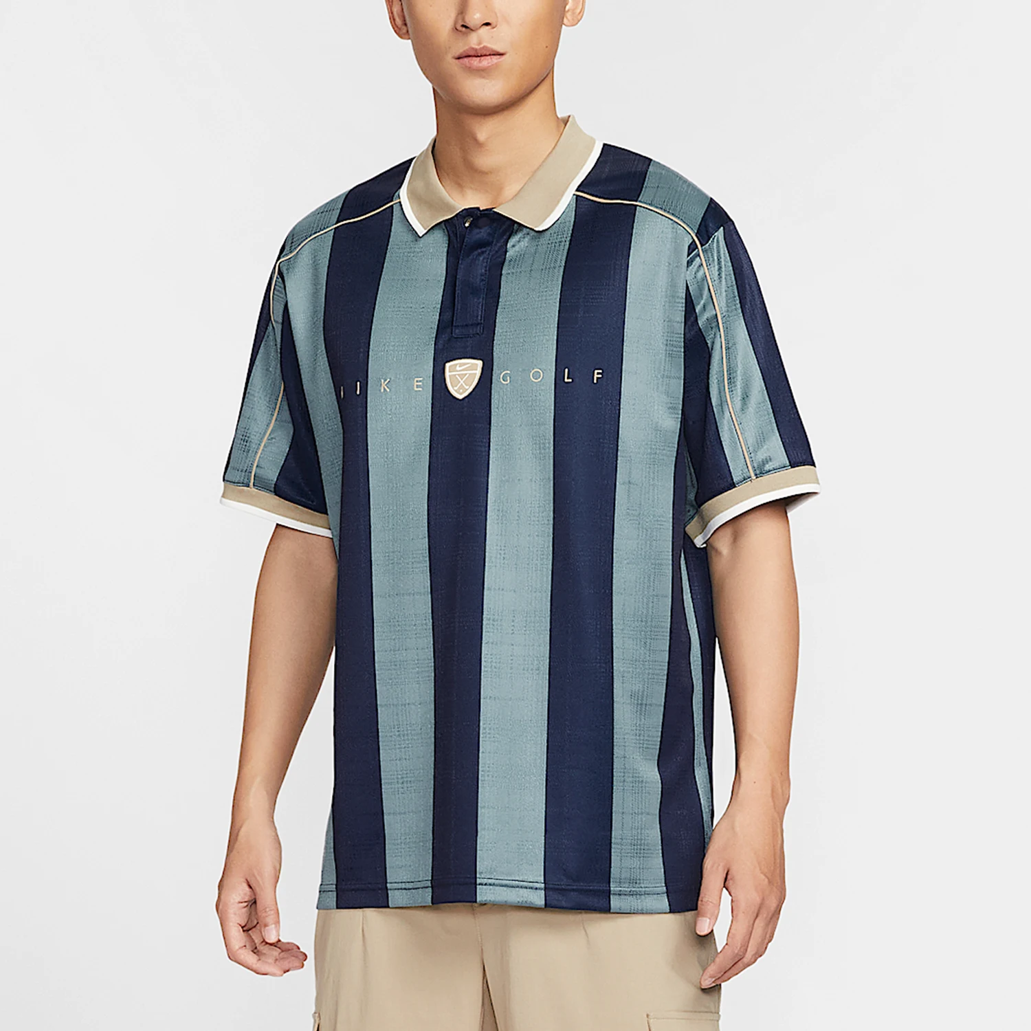 Nike Authentic Spring Style Men's Stripes Golf POLO Shirt IB0230-382
Nike Authentic Spring Style Men's Stripes Golf POLO Shirt IB0230-382