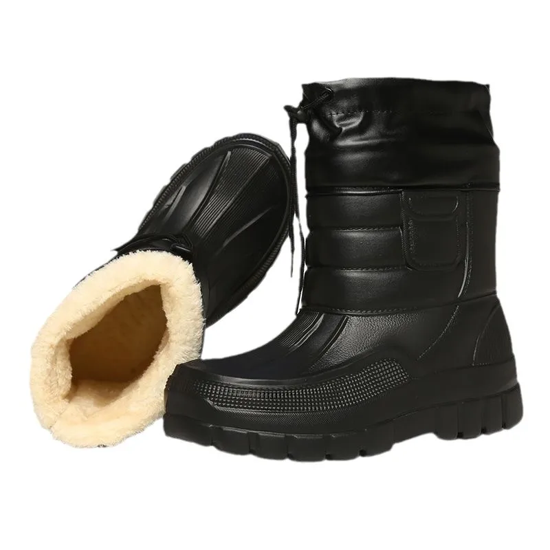 2026 Versatile Men's Rain Boots Waterproof outdoor lightweight shoe Velvet fashion short boot Casual comfort male water shoes
2026 Versatile Men's Rain Boots Waterproof outdoor lightweight shoe Velvet fashion short boot Casual comfort male water shoes