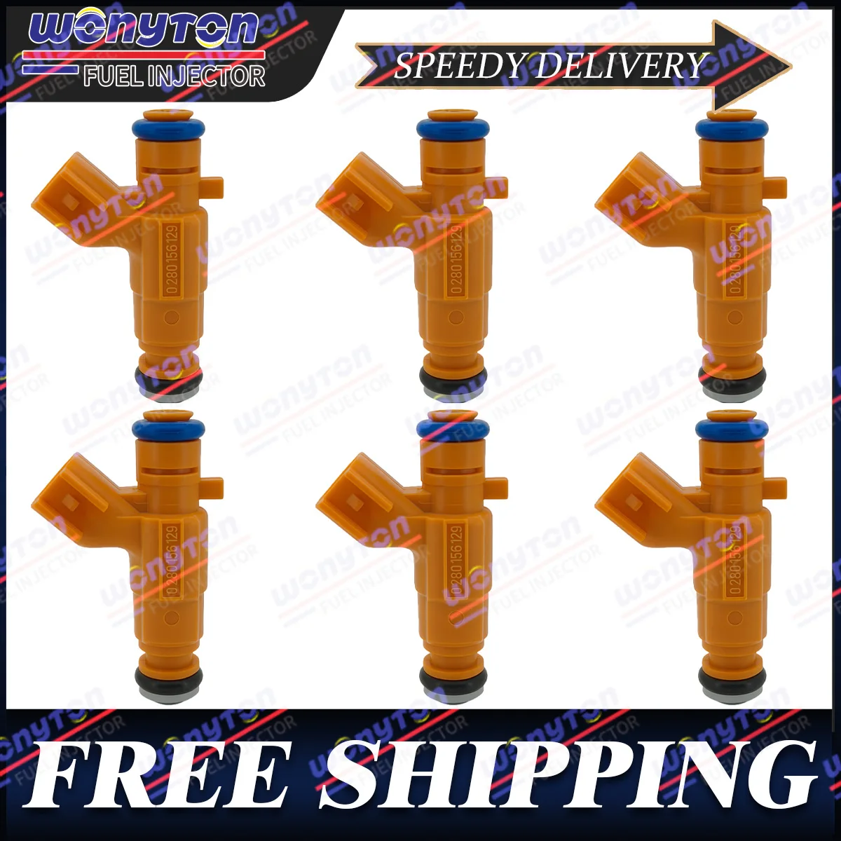 6Pcs Fuel Injectors for Saab 9-3 2.8L V6 2006-2009 FJ1114 0280156129
6Pcs Fuel Injectors for Saab 9-3 2.8L V6 2006-2009 FJ1114 0280156129