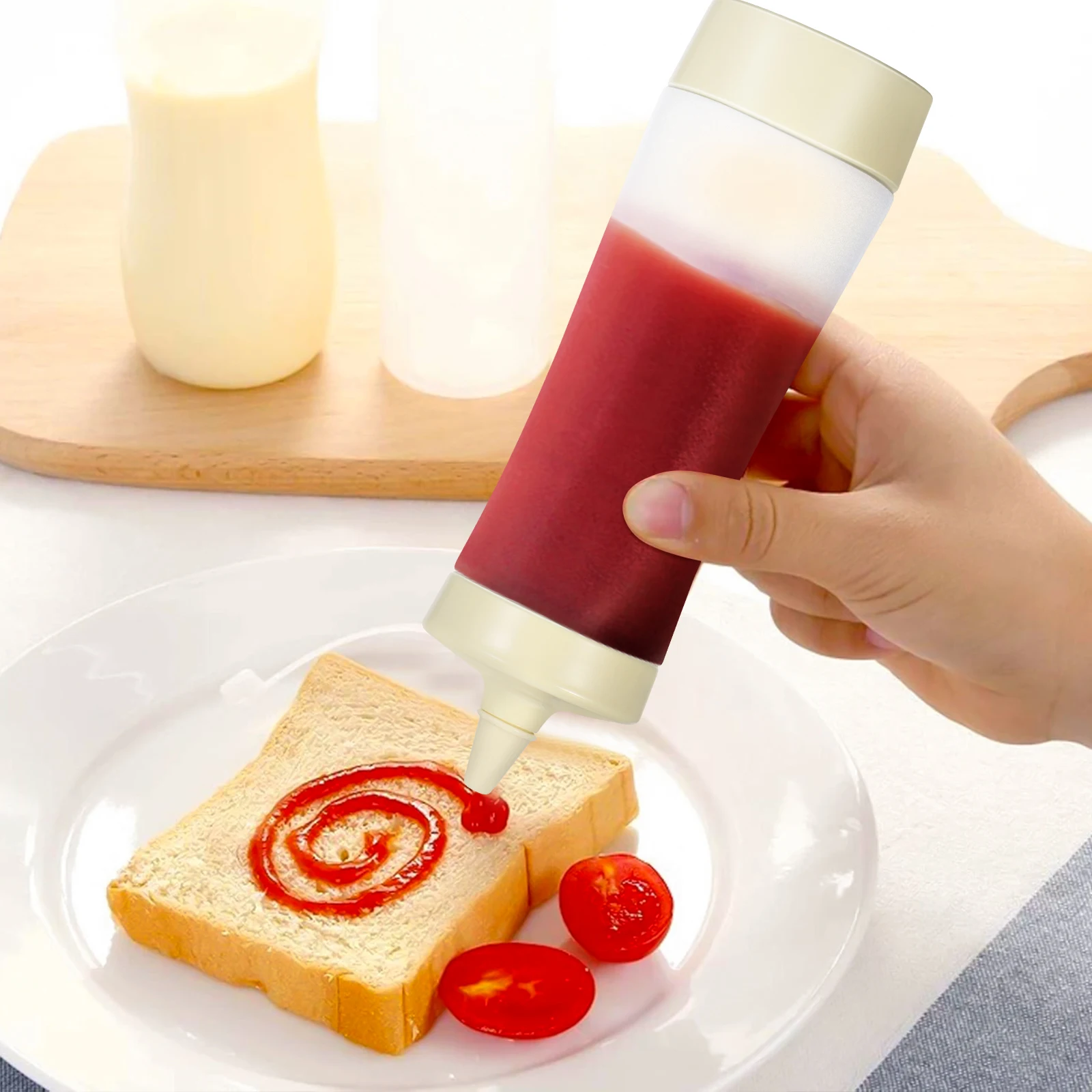 3 PCS Squeeze Sauce Bottle Ketchup and Mustard Bottles Pink Condiment Dispenser Blush Container Squirt
3 PCS Squeeze Sauce Bottle Ketchup and Mustard Bottles Pink Condiment Dispenser Blush Container Squirt