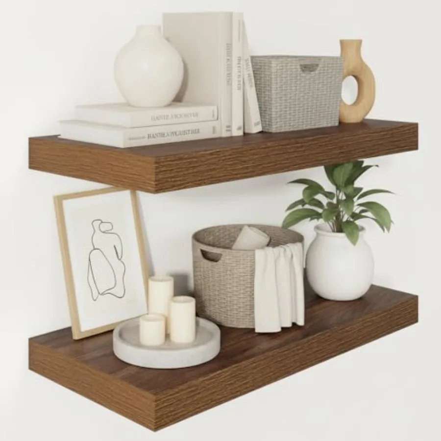 12 Inch Deep Floating Shelves for Wall, 24" X 12" X 2" Floating Shelf, 2 Inch Thick Shelf for Bathroom Bedroom Kitchen Book Roo
12 Inch Deep Floating Shelves for Wall, 24" X 12" X 2" Floating Shelf, 2 Inch Thick Shelf for Bathroom Bedroom Kitchen Book Roo