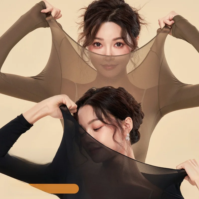 Ultra-Thin Warm Underwear Set for Women Skin-Heating Base Layer Shirt And Pants Autumn And Winter Essential Comfortable Nylon
Ultra-Thin Warm Underwear Set for Women Skin-Heating Base Layer Shirt And Pants Autumn And Winter Essential Comfortable Nylon
