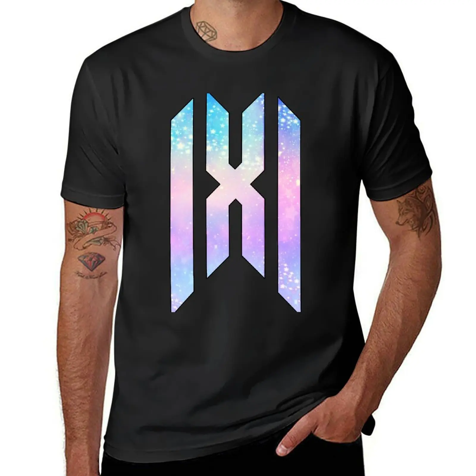 Monsta X Logo (Pastel Galaxy) T-Shirt cheap stuff plus sizes valentines boutique clothes slim fit t shirts for men
Monsta X Logo (Pastel Galaxy) T-Shirt cheap stuff plus sizes valentines boutique clothes slim fit t shirts for men