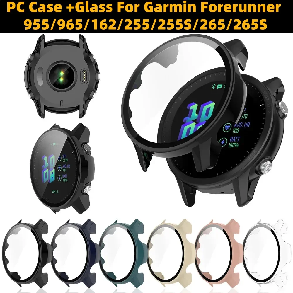 2-in-1 Hard PC Case with Tempered Glass Screen Protector For Garmin Forerunner 955/965/162/255/255S/265/265S
2-in-1 Hard PC Case with Tempered Glass Screen Protector For Garmin Forerunner 955/965/162/255/255S/265/265S