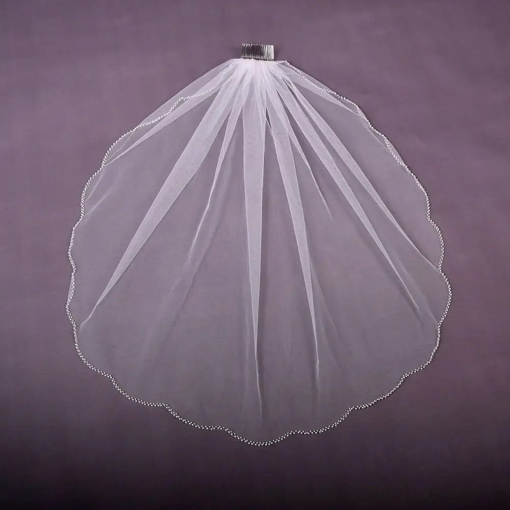 Pc Ivory Hip Length Handmade Beaded Bridal Wedding Veil Us In Stock Fast Delivery BV35
Pc Ivory Hip Length Handmade Beaded Bridal Wedding Veil Us In Stock Fast Delivery BV35