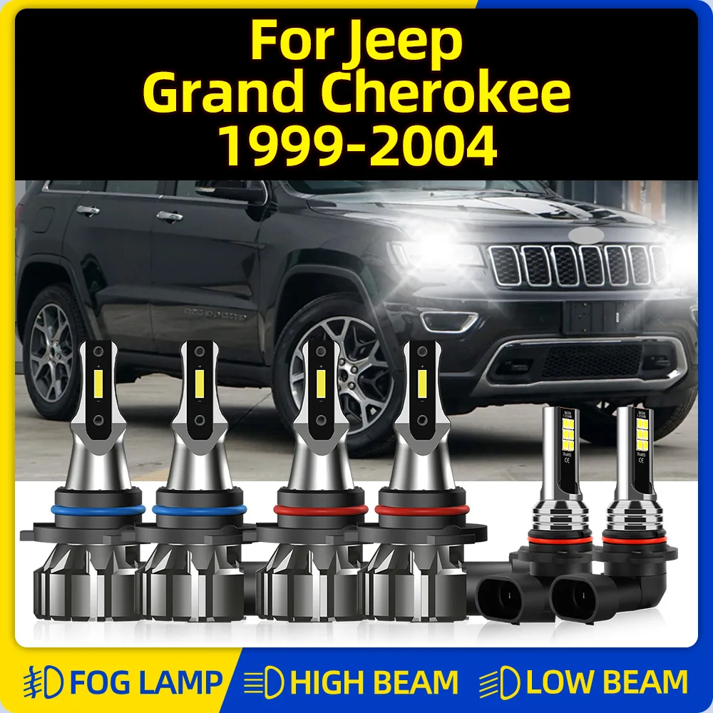 60000LM светодиодный Автомобильная фара Canbus 6000K Turbo Lights 12V Plug And Play для Jeep Grand Cherokee 1999 2000 2001 2002 2003 2004
60000LM светодиодный Автомобильная фара Canbus 6000K Turbo Lights 12V Plug And Play для Jeep Grand Cherokee 1999 2000 2001 2002 2003 2004