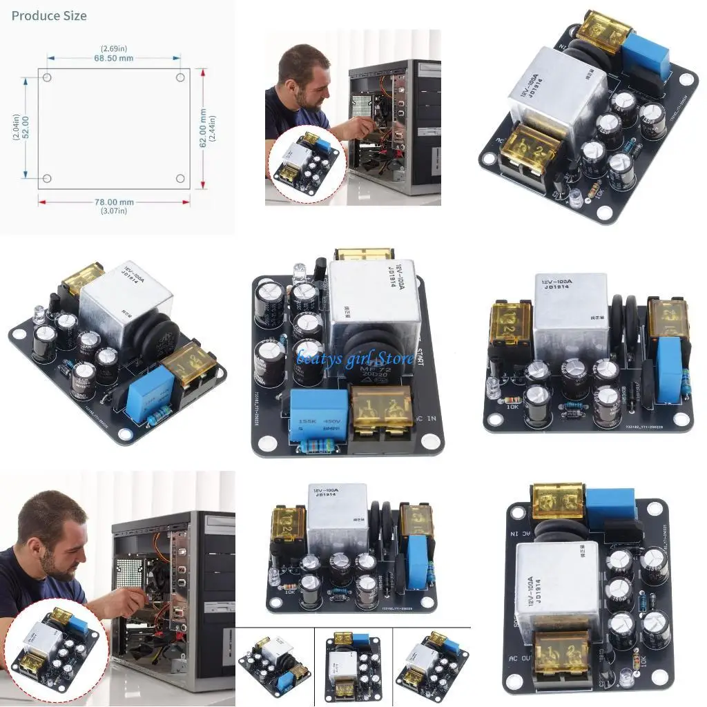 C7AB Intelligent Circuit 2400W Power Management 100A Relays Home Industrials
C7AB Intelligent Circuit 2400W Power Management 100A Relays Home Industrials