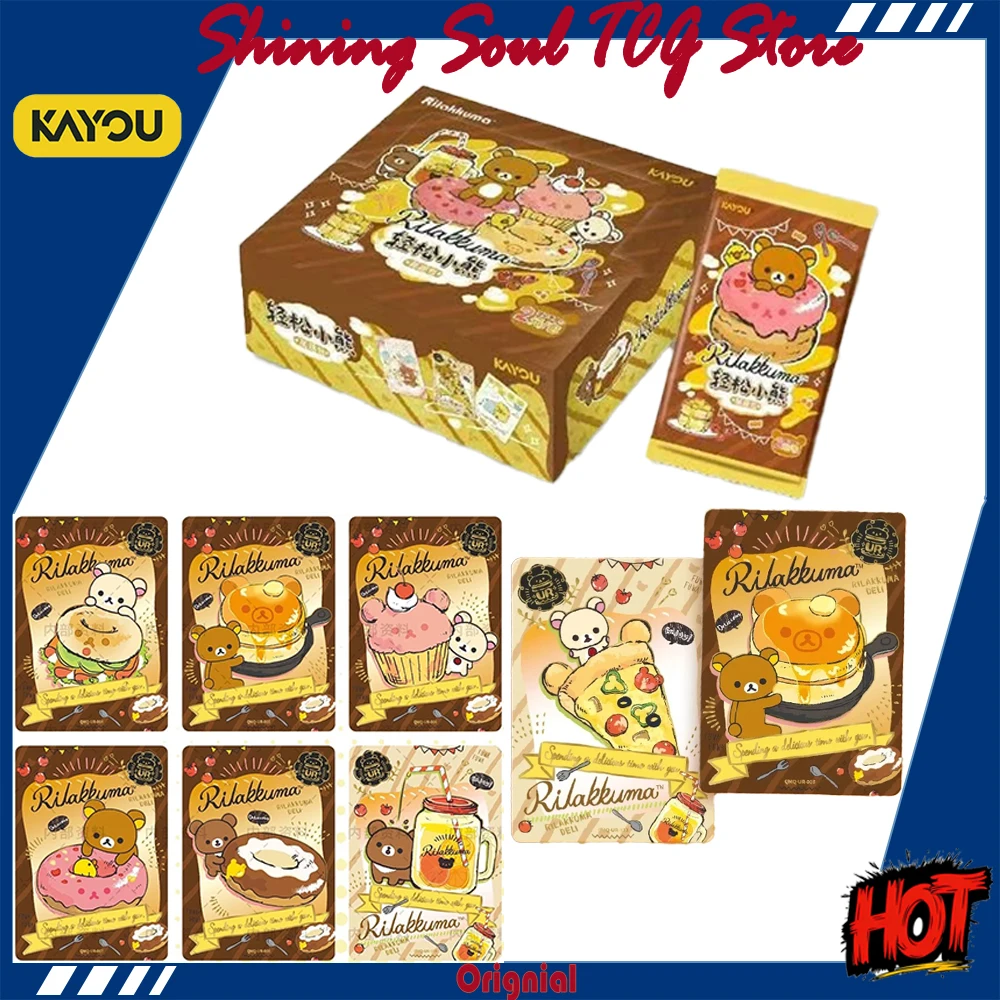 Genuine KAYOU Rilakkuma Easy Bear Series Collectible Cards - Cuddly Fun, Heartwarming Companion Anime Collection Card Pack Gift
Genuine KAYOU Rilakkuma Easy Bear Series Collectible Cards - Cuddly Fun, Heartwarming Companion Anime Collection Card Pack Gift