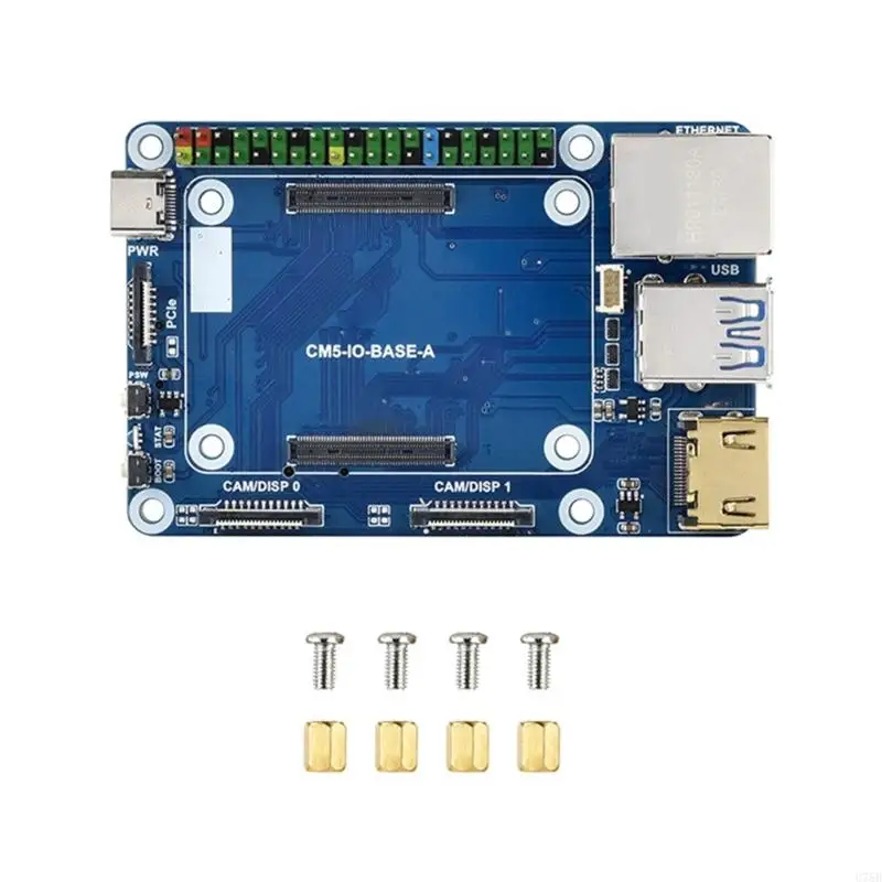 U75B CM5 Base Poard для расширения для RPI Compute Module 5 Особенности функции карты Размер карты
U75B CM5 Base Poard для расширения для RPI Compute Module 5 Особенности функции карты Размер карты