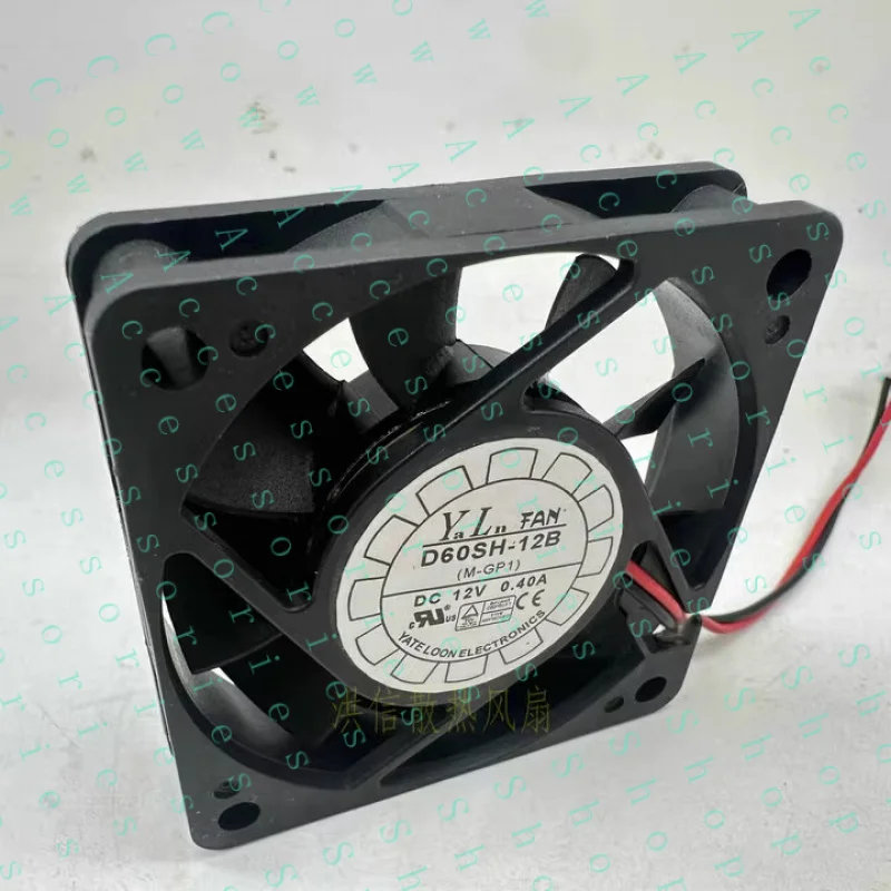 PP+ 1 PCS FAN 0.40A 6015 6CM 60*15MM 2 wire cooling fan D60SH-12B DC12V
PP+ 1 PCS FAN 0.40A 6015 6CM 60*15MM 2 wire cooling fan D60SH-12B DC12V