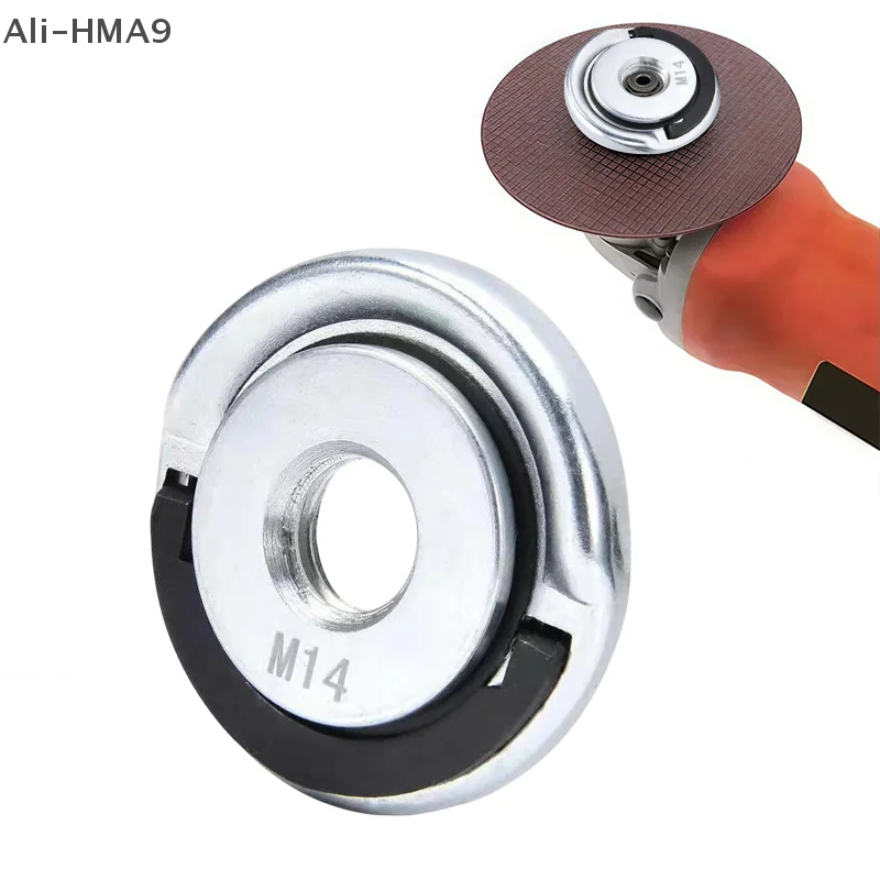 M14 Self-Locking Quick Release Power Chuck Flange Nut Grinder Pressing Plate For Angle Grinder
M14 Self-Locking Quick Release Power Chuck Flange Nut Grinder Pressing Plate For Angle Grinder
